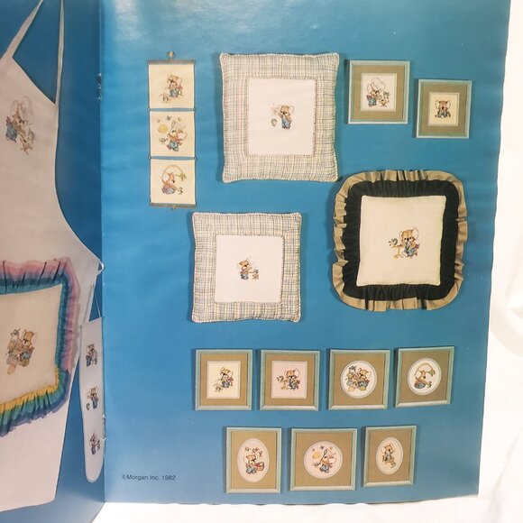 Melbourne & Perth Cross Stitch Pattern Leaflet 534 Green Apple 1982 Easter - Picture 8 of 10